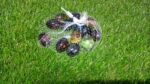 Glass Gem Stone, Flat Round Marbles Pebbles for Vase Fillers, Attractive pebbles for Aquarium Fish Tank. - Full Detai...