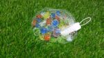 Glass Gem Stone, Flat Round Marbles Pebbles - Image 8