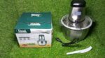 Stainless Steel Electric Meat Grinders with Bowl Heavy (3L) - Full Detail by Nari Haat, Indian ethnic wear, women clo...