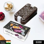 Airtight Lunch Box – 2-Compartment Leak-Proof Food-Grade Box with Spoon - With Dupatta by Nari Haat, Indian ethnic ...