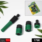 Garden Hose Pipe Nozzle Connector Set - Image 2