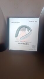 Electric Neck Massager for Deep Tissue Pain Relief Cervical Vertebra Massager - Fabric Detail by Nari Haat, Indian et...