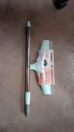 Ganesh Telescopic Bathroom Wiper 12 Inch (30 cm) - Fabric Detail by Nari Haat, Indian ethnic wear, women clothing, de...