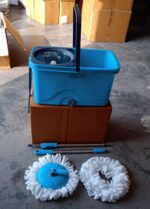 Quick Spin Mop – Plastic Floor Cleaner with Big Bucket & Easy Wheels - Full Detail by Nari Haat, Indian ethnic wear...