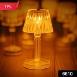 2in1 Transparent Mini Crystal Table Lamp with Reflection Light - With Dupatta by Nari Haat, Indian ethnic wear, women...