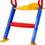 3 in 1 Kids / Toddler Potty Toilet Seat with Step Stool Ladder (Multicolour) - Front View by Nari Haat, Indian ethnic...