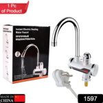 Stainless Steel LED Instant Heating Electric Water Tap - Image 2