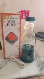 Blender Portable Juicer with 4 Blades 400 Ml Multicolor - Full Detail by Nari Haat, Indian ethnic wear, women clothin...