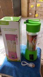 Portable USB Rechargeable 6-Blade Juicer Blender - Full Detail by Nari Haat, Indian ethnic wear, women clothing, desi...
