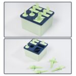 Plastic Kulfi Mold, Kulfi Molds 8 pcs Tray Ice Cream Mold Reusable - Back View by Nari Haat, Indian ethnic wear, wome...