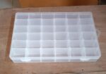 36 Grids Clear Plastic Organizer Box with Dividers Jewellery Storage  Box 1 Pc - Full Detail by Nari Haat, Indian eth...