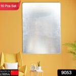 10PC BIG SQUARE ADHESIVE-BATHROOM-MIRROR-WALL - With Dupatta by Nari Haat, Indian ethnic wear, women clothing, design...