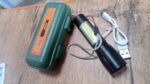 Mini Search Rechargeable LED Long Range Flashlight Emergency Light Torch - Full Detail by Nari Haat, Indian ethnic we...