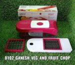 Ganesh Plastic Chopper Vegetable and Fruit Cutter, Red - Full Detail by Nari Haat, Indian ethnic wear, women clothing...