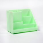 Stationery Holder Desk Organizer Space Saver Pen Stand Multi Compartments Holder - Back View by Nari Haat, Indian eth...