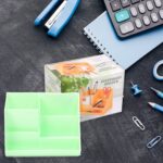 Stationery Holder Desk Organizer Space Saver Pen Stand Multi Compartments Holder - Sleeve Design by Nari Haat, Indian...