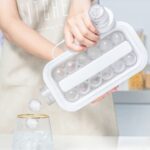 Foldable Ice Tray with Lid, 2-in-1 Ice Ball Maker - Image 8