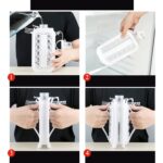 Foldable Ice Tray with Lid, 2-in-1 Ice Ball Maker - Image 12