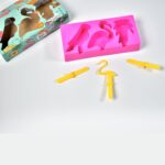 Fancy Ice Candy Mould Maker – Food-Grade Reusable Molds for All Ages - Sleeve Design by Nari Haat, Indian ethnic we...