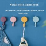 Heavy-Duty Wall Hooks (2 Pcs) for Home Use - Back View by Nari Haat, Indian ethnic wear, women clothing, designer suit