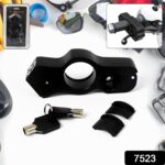 Motorcycle Grip Lock Universal Motorcycle Handlebar Throttle Grip Security Lock - With Dupatta by Nari Haat, Indian e...