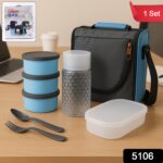 All-in-One Lunch Box with Fabric Bag for Office & School - With Dupatta by Nari Haat, Indian ethnic wear, women cloth...