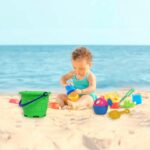 Beach Sand Castle Toy Set for Kids - 6 Pcs Summer Play - Full Detail by Nari Haat, Indian ethnic wear, women clothing...