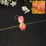 Cute soft toy doll keyring for bags