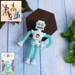 Flexible Robot Shape Magic Spring Toy