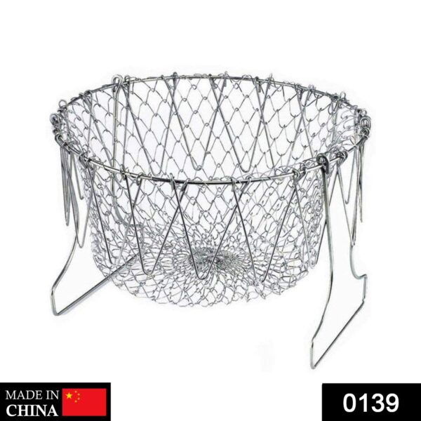 Foldable Kitchen Strainer Basket
