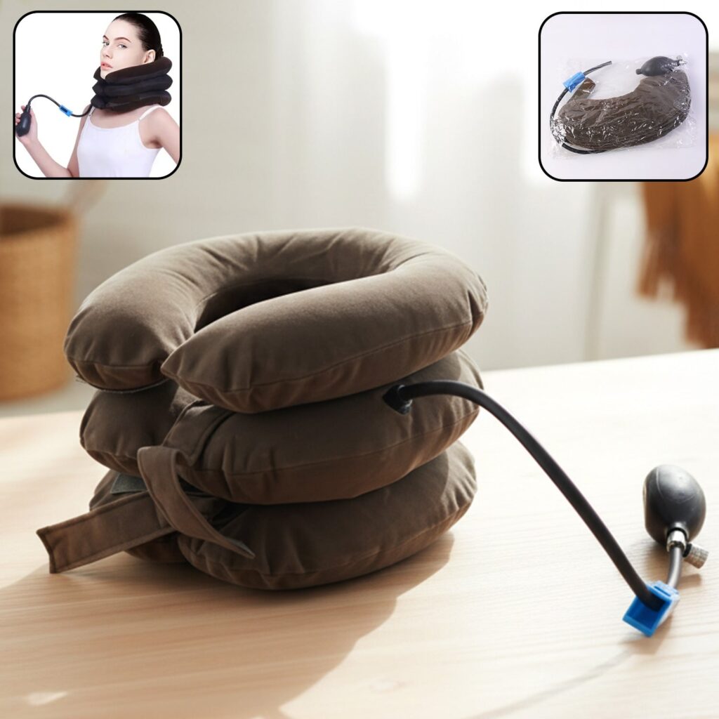 3 Layer Inflatable Cervical Neck Traction Support Collar