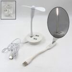 Portable Mini USB Fan, USB Ligh & USB 3 HUB / Port Combo - Image 6