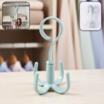 360 degree rotating multi hook closet organizer hanger