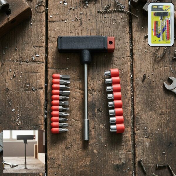 T Handle Screwdriver Tool Kit Set