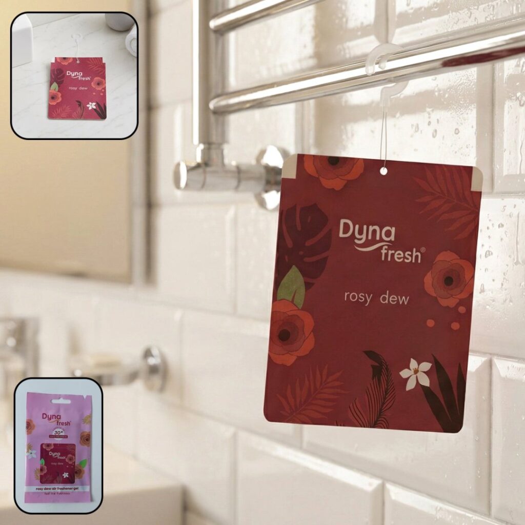 Rosy Dew Hanging Air Freshener Gel