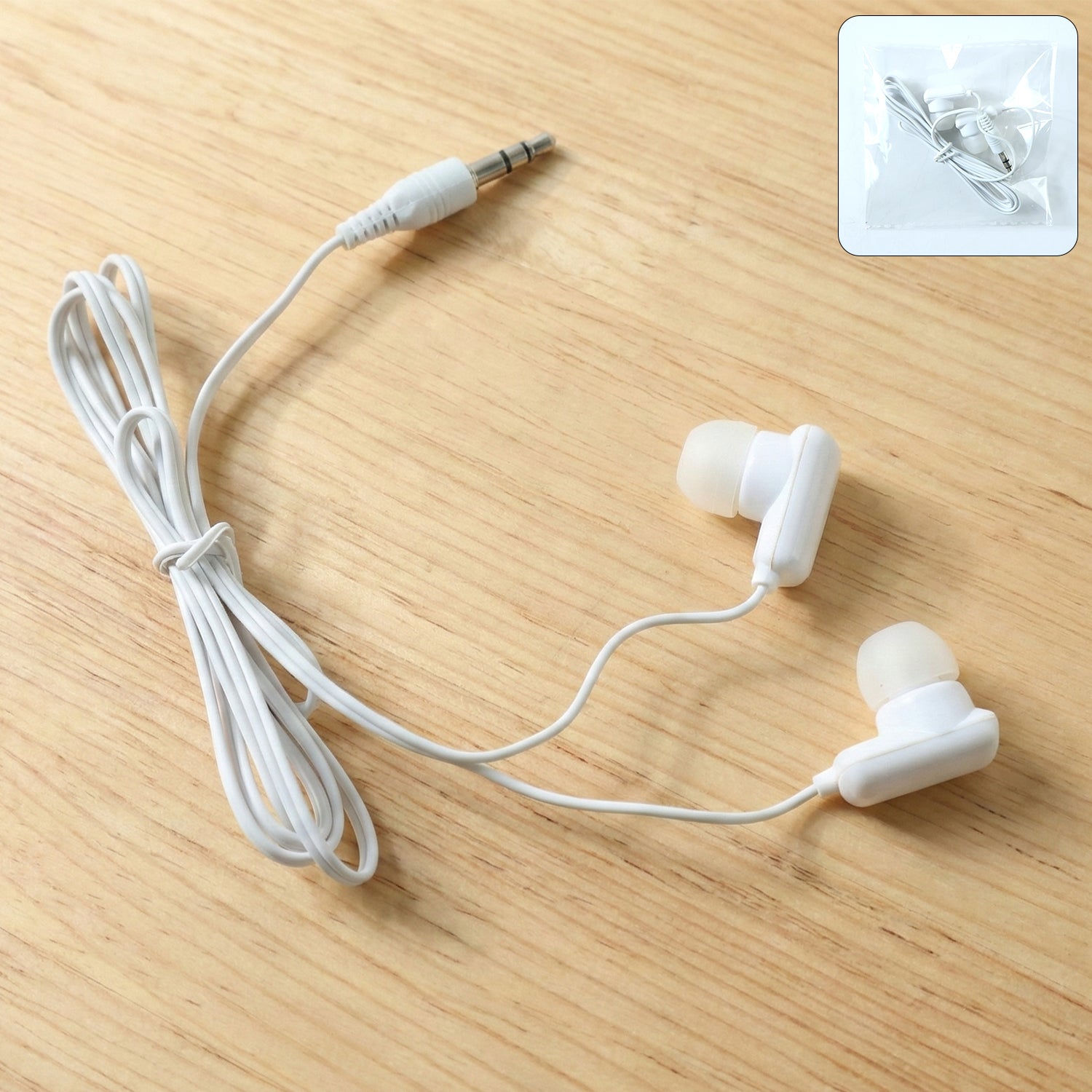 Classic Wired In-Ear Earphones with 3.5mm Audio Jack