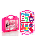 Beauty Make up Set for Kids Girls with Fold-able Suitcase (Multicolour) - Image 11