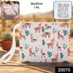 Printed Zipper Pouch (26 × 21 cm, 1 Pc) - Image 2