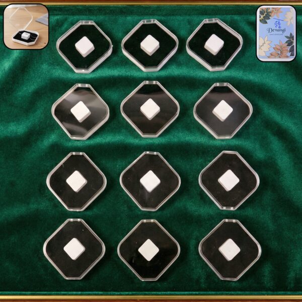 Jewellery Display Storage Box for Rings, Earrings & Small Items (12 Pc)