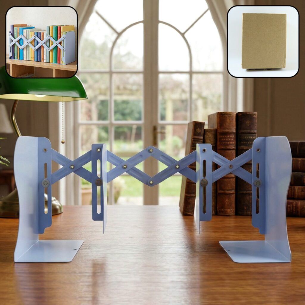 Adjustable Expandable Book Stand for Desk