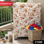 Waterproof Washing Machine Cover for Front Load Machines 58x58x84 cm (1 Pc) - Image 2
