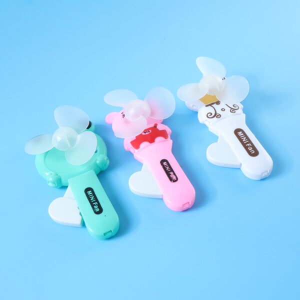 Cute Mini Handheld Fan (1 Pc, Mix Color & Design)
