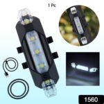 Rechargeable LED Bicycle Front & Rear Safety Light (1 Pc) - Image 2