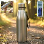 1000 ML Stainless Steel Water Bottle with Carry Strap