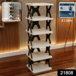 6 Layer Rectangle Shoe Rack Stand - Image 2