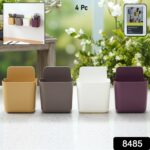 Multipurpose Plastic Wall Mounted Remote & Mobile Holder Stand – (Pack of 4 / Mix Color) - Image 2
