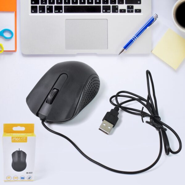 Wired optical mouse for computer laptop