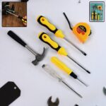 6-in-1 hand tool kit for home