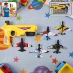 Air Battle Plane Launcher Gun Toy for Kids