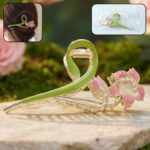 Elegant Floral Decorative Hair Claw Clip (1 Pc)